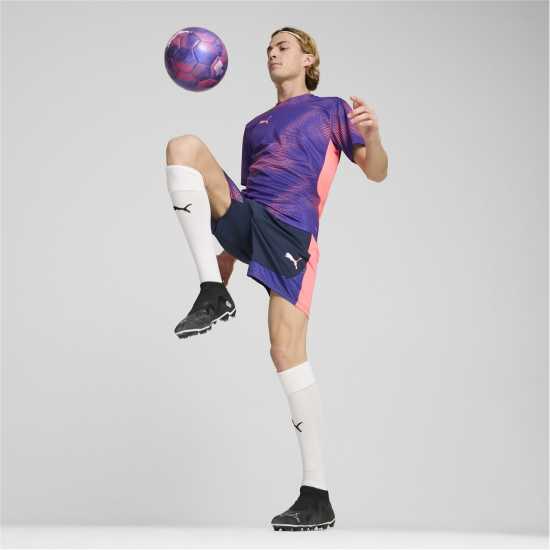 Puma Мъжка Риза Final Shirt Mens Лилаво Мъжки тениски и фланелки