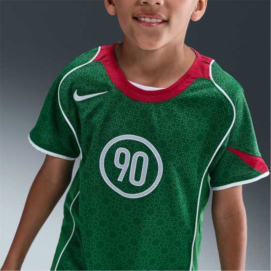 Nike Total 90 Energy Shirt Juniors Green/Red Детски тениски и фланелки