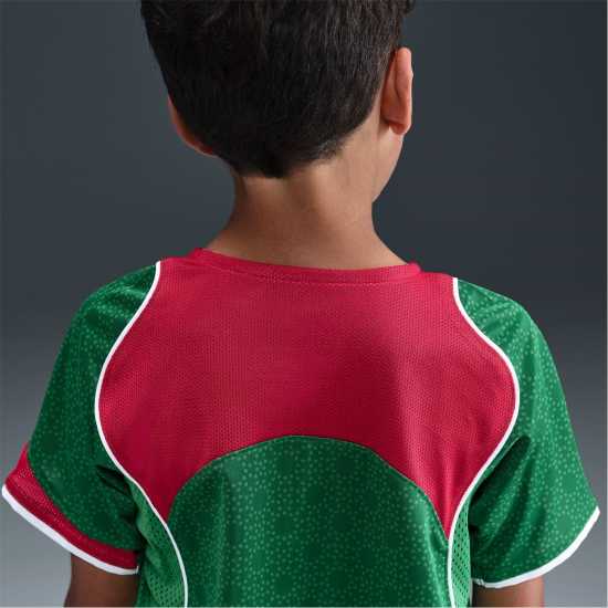 Nike Total 90 Energy Shirt Juniors Green/Red Детски тениски и фланелки
