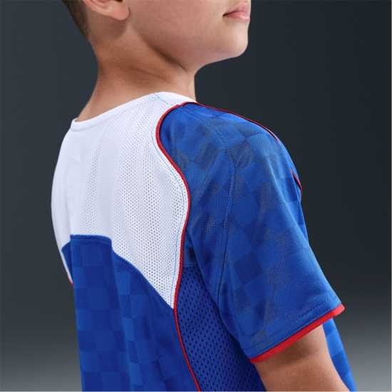 Nike Total 90 Energy Shirt Juniors Blue/White Детски тениски и фланелки