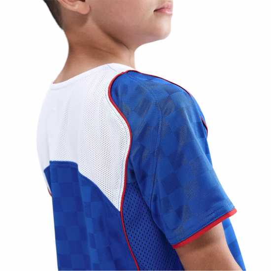 Nike Total 90 Energy Shirt Juniors Blue/White Детски тениски и фланелки