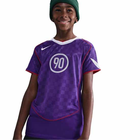 Nike Total 90 Energy Shirt Juniors Court Purple Nike Total 90 Energy Shirt Juniors Court Purple