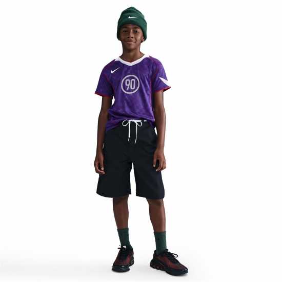 Nike Total 90 Energy Shirt Juniors Court Purple Nike Total 90 Energy Shirt Juniors Court Purple