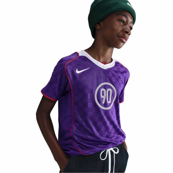 Nike Total 90 Energy Shirt Juniors Court Purple Nike Total 90 Energy Shirt Juniors Court Purple