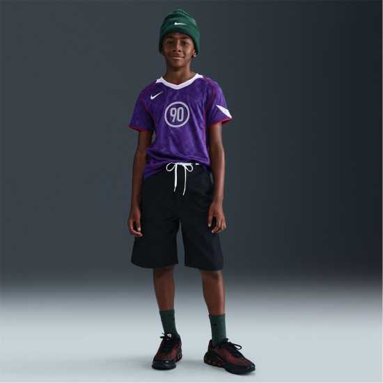 Nike Total 90 Energy Shirt Juniors Court Purple Nike Total 90 Energy Shirt Juniors Court Purple
