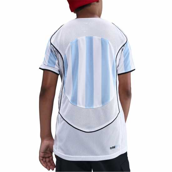 Nike Total 90 Energy Shirt Juniors White/Blue Детски тениски и фланелки