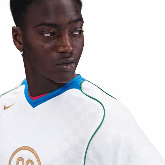 Nike Total 90 Energy Shirt Adults White/Blue Мъжки тениски и фланелки