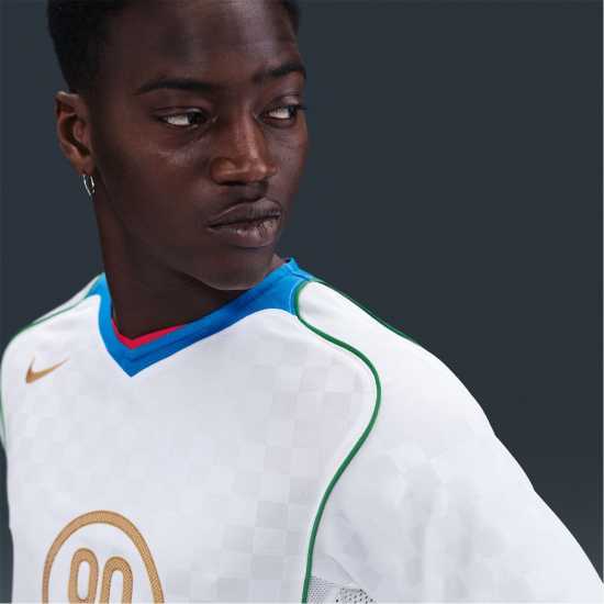 Nike Total 90 Energy Shirt Adults White/Blue Мъжки тениски и фланелки