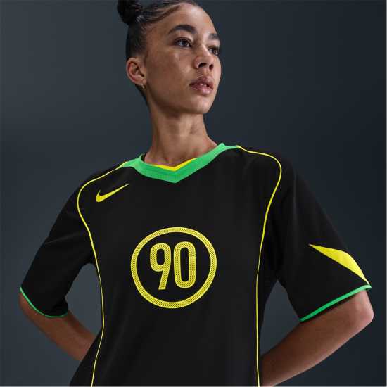 Мъжки тениски и фланелки Nike Total 90 Energy Shirt Adults Black/Green Nike Total 90 Energy Shirt Adults Black/Green Мъжки тениски и фланелки