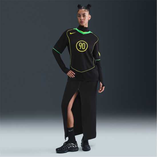 Мъжки тениски и фланелки Nike Total 90 Energy Shirt Adults Black/Green Nike Total 90 Energy Shirt Adults Black/Green Мъжки тениски и фланелки