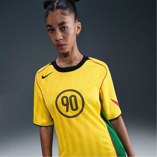 Nike Total 90 Energy Shirt Adults Yellow/Green Мъжки тениски и фланелки