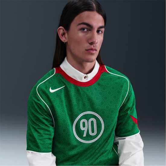 Nike Total 90 Energy Shirt Adults Green/Red Мъжки тениски и фланелки