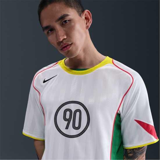Nike Total 90 Energy Shirt Adults White/Yellow Мъжки тениски и фланелки