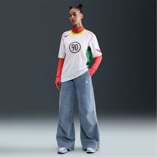 Nike Total 90 Energy Shirt Adults White/Yellow Мъжки тениски и фланелки