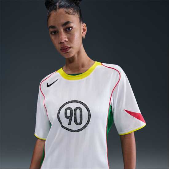 Nike Total 90 Energy Shirt Adults White/Yellow Мъжки тениски и фланелки