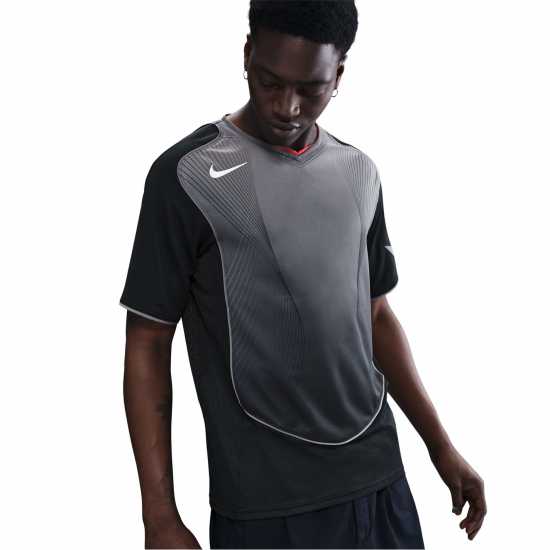 Мъжки тениски и фланелки Nike Мъжка Риза T90 Shirt Mens Black/Grey Nike Мъжка Риза T90 Shirt Mens Black/Grey Мъжки тениски и фланелки