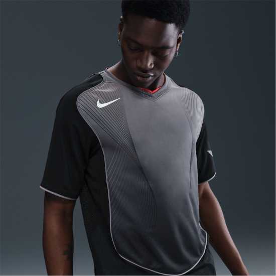 Мъжки тениски и фланелки Nike Мъжка Риза T90 Shirt Mens Black/Grey Nike Мъжка Риза T90 Shirt Mens Black/Grey Мъжки тениски и фланелки