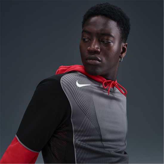 Мъжки тениски и фланелки Nike Мъжка Риза T90 Shirt Mens Black/Grey Nike Мъжка Риза T90 Shirt Mens Black/Grey Мъжки тениски и фланелки