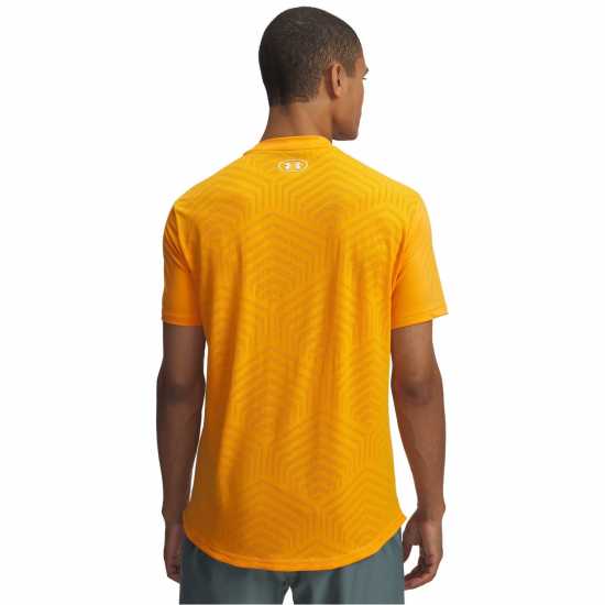 Мъжки тениски и фланелки Under Armour Chal Pro Ss Tee Sn53 Orange/Grey Under Armour Chal Pro Ss Tee Sn53 Orange/Grey Мъжки тениски и фланелки