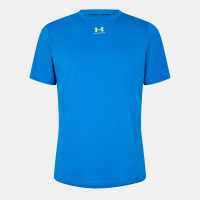 Under Armour Chal Pro Ss Tee Sn53 Blue/Yellow Мъжки тениски и фланелки