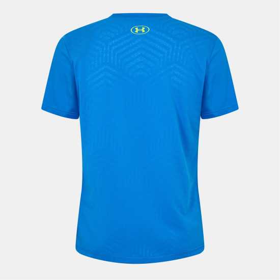 Under Armour Chal Pro Ss Tee Sn53 Blue/Yellow Мъжки тениски и фланелки