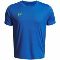 Under Armour Challenger Training T-Shirt Juniors Blue/Yellow 