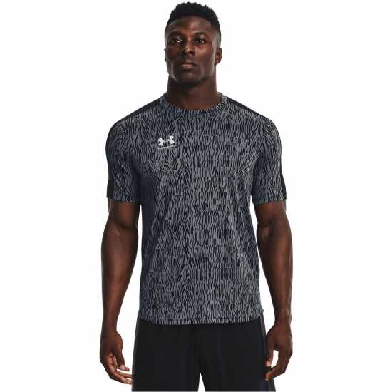 Under Armour Armour UA Challenger Training Short Sleeve Men's Grey/Orange 