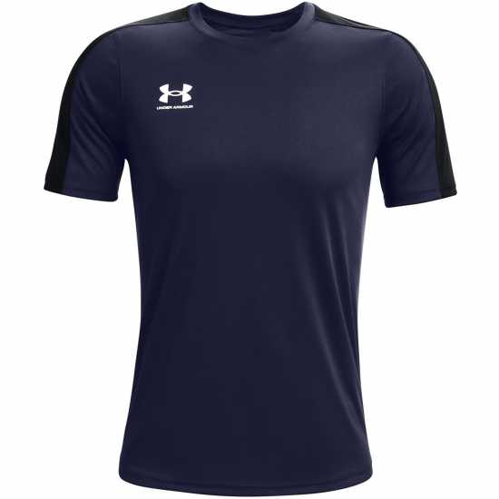 Under Armour Armour UA Challenger Training Short Sleeve Men's Морско синьо / Бяло Мъжки тениски и фланелки