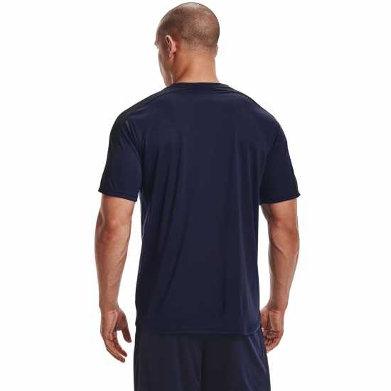 Under Armour Armour UA Challenger Training Short Sleeve Men's Морско синьо / Бяло Мъжки тениски и фланелки