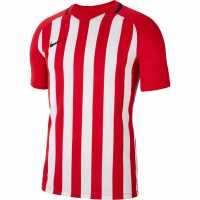 Nike Stripe Division Jersey Mens Red/White Мъжки тениски с яка
