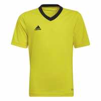 Adidas Ent22 T-Shirt Junior Yellow/Black Детски тениски и фланелки