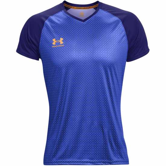 Under Armour Мъжка Тениска Accelerate T Shirt Mens Versa Blue Мъжки ризи