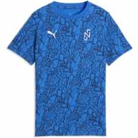 Puma Kids' Short Sleeve Performance T-Shirt Blue 
