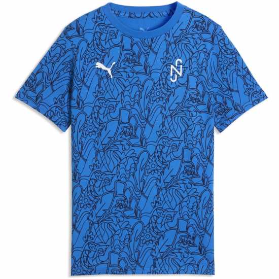 Puma Kids' Short Sleeve Performance T-Shirt Blue 