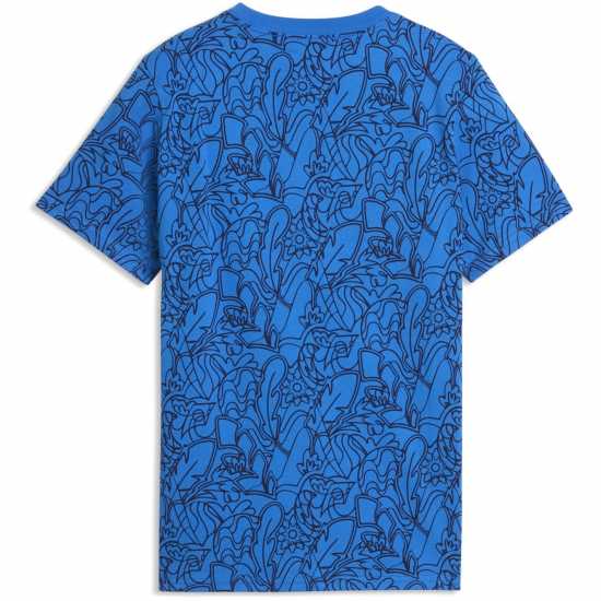 Puma Kids' Short Sleeve Performance T-Shirt Blue 
