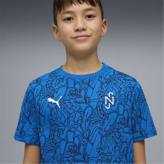 Puma Kids' Short Sleeve Performance T-Shirt Blue 
