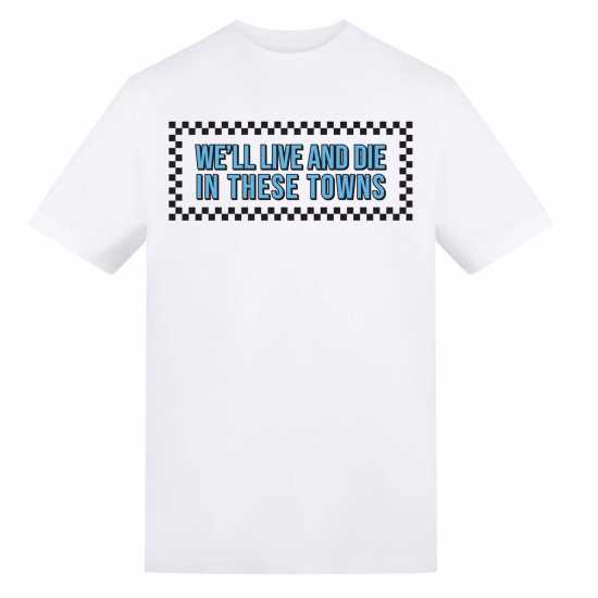 Футболна Топка Awd Printed Adults Coventry Fc Football Fan T-Shirt Live and Die 