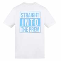 AWD Printed Adults Coventry FC Football Fan T-Shirt Into the Prem 