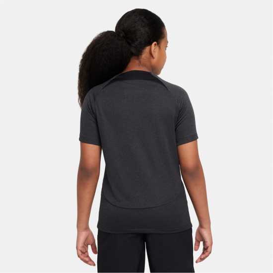 Nike Dri-FIT Academy Big Kids' Short-Sleeve Soccer Top Black/Royal Детски тениски и фланелки