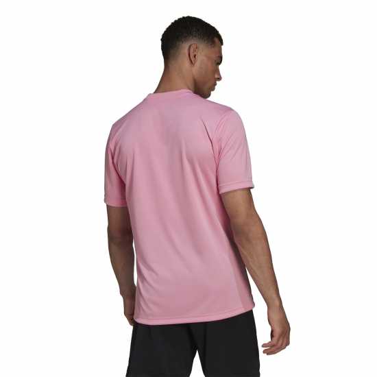 Adidas Ent22 Graphic Jersey Mens Pink/Black Мъжки ризи