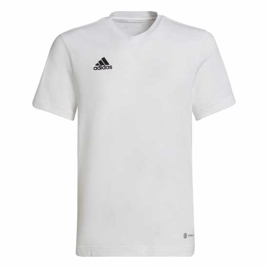 Детски тениски и фланелки Adidas Ent 22 T-Shirt Juniors Бяло Adidas Ent 22 T-Shirt Juniors Бяло Детски тениски и фланелки