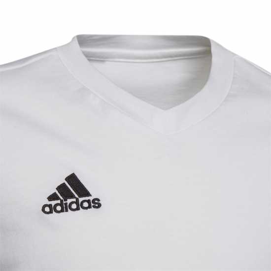 Adidas Ent 22 T-Shirt Juniors White Детски тениски и фланелки