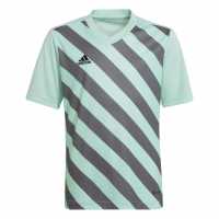Adidas Детска Тениска Ent22 Graphic T Shirt Juniors Mint/Grey Детски тениски и фланелки