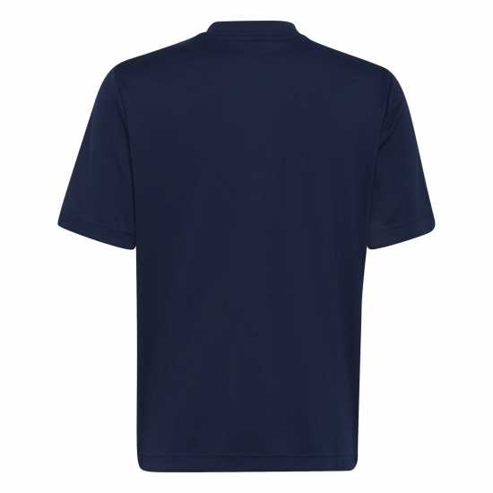 Adidas Детска Тениска Ent22 Graphic T Shirt Juniors Navy/Black - Детски тениски и фланелки