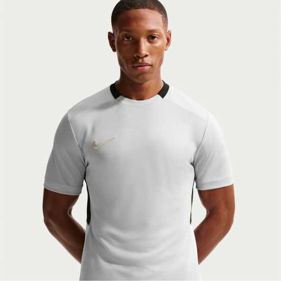 Nike Мъжка Риза Academy Shirt Mens Grey/Gold 