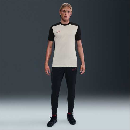 Мъжки тениски и фланелки Nike Мъжка Риза Academy Shirt Mens Beige/Black Nike Мъжка Риза Academy Shirt Mens Beige/Black Мъжки тениски и фланелки