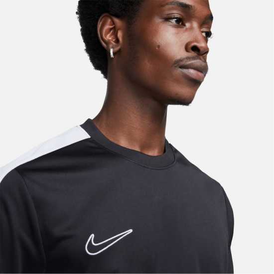 Nike Мъжка Риза Academy Shirt Mens Nike Мъжка Риза Academy Shirt Mens Black/White