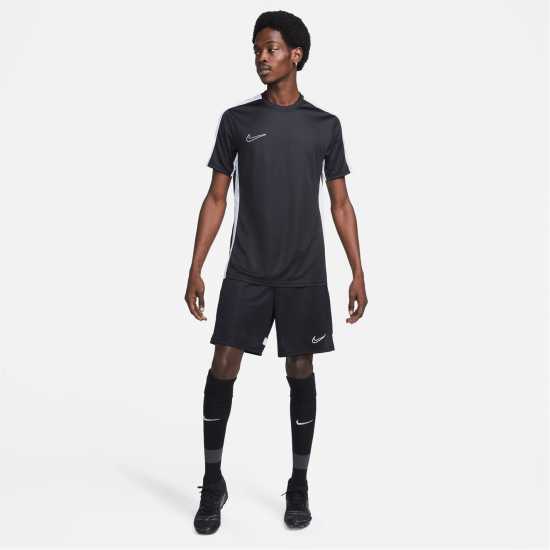 Nike Мъжка Риза Academy Shirt Mens Nike Мъжка Риза Academy Shirt Mens Black/White