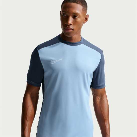 Nike Мъжка Риза Academy Shirt Mens Nike Мъжка Риза Academy Shirt Mens Psychic Blue