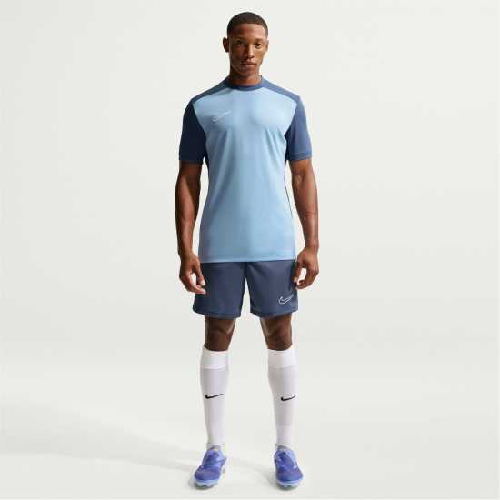 Nike Мъжка Риза Academy Shirt Mens Nike Мъжка Риза Academy Shirt Mens Psychic Blue